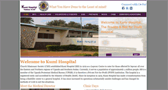 Desktop Screenshot of kumihospital.org