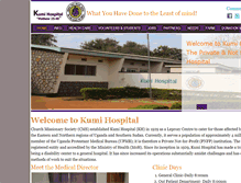 Tablet Screenshot of kumihospital.org